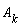 A[k]