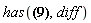 has(diff(h(t, x), `$`(x, 2)) = diff(h(t, x), t), diff)