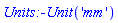 Units:-Unit('mm')