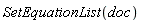 SetEquationList(doc)