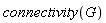 connectivity(G)