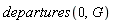 departures(0, G)