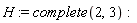 H := complete(2, 3)
