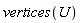 vertices(U)