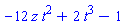-12*z*t^2+2*t^3-1