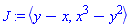 POLYNOMIALIDEAL(y-x, x^3-y^2, variables = {x, y}, characteristic = 0, known_groebner_bases = (table( [ ] )))