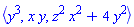 `<,>`(y^3, x*y, z^2*x^2+4*y^2)