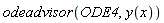 odeadvisor(ODE4, y(x))