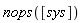 nops([sys])