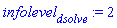 infolevel[dsolve] := 2