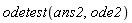 odetest(ans2, ode2)