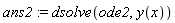 ans2 := dsolve(ode2, y(x))