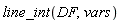 line_int(DF, vars)