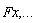 Fx, () .. ()
