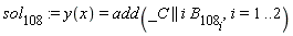 sol[108] := y(x) = add(_C || i*B[108][i], i = 1 .. 2)