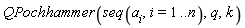 QPochhammer(seq(a[i], i = 1 .. n), q, k)