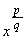 x^(p/q)