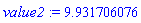value2 := 9.931706076