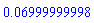0.6999999998e-1