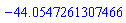 -44.0547261307466