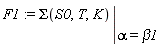 F1 := eval(Sigma(S0, T, K), alpha = beta1)