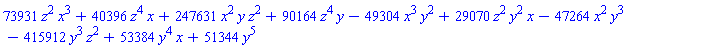 73931*z^2*x^3+40396*z^4*x+247631*x^2*y*z^2+90164*z^4*y-49304*x^3*y^2+29070*z^2*y^2*x-47264*x^2*y^3-415912*y^3*z^2+53384*y^4*x+51344*y^5