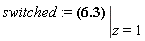 switched := eval(73931*z^2*x^3+40396*z^4*x+247631*x^2*y*z^2+90164*z^4*y-49304*x^3*y^2+29070*z^2*y^2*x-47264*x^2*y^3-415912*y^3*z^2+53384*y^4*x+51344*y^5, z = 1)