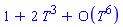series(1+2*T^3+O(T^6),T,6)