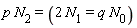p*N[2] = (2*N[1] = q*N[0])