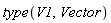 type(V1, Vector)