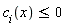 c[i](x) <= 0
