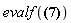 evalf(25.)