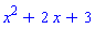 x^2+2*x+3