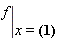 eval(f, x = .731892751250226237)