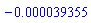 -0.39355e-4
