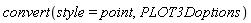 convert(style = point, PLOT3Doptions)