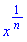 x^(1/n)