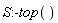 S:-top()