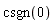 csgn(0)