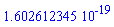 0.1602612345e-18
