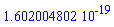 0.1602004802e-18