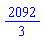 2092/3