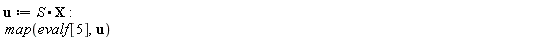 u := S.X; map(evalf[5], u)