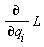 diff(L, q[i])