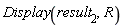 Display(result[2], R)