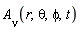 A[nu](r, theta, phi, t)