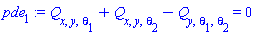 Physics:-diff(diff(diff(Q(x, y, theta[1], theta[2]), x), y), theta[1])+Physics:-diff(diff(diff(Q(x, y, theta[1], theta[2]), x), y), theta[2])-Physics:-diff(Physics:-diff(diff(Q(x, y, theta[1], theta[2]), y), theta[1]), theta[2]) = 0