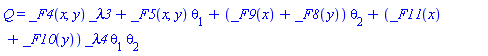 Q(x, y, theta[1], theta[2]) = _F4(x, y)*_lambda3+_F5(x, y)*theta[1]+(_F9(x)+_F8(y))*theta[2]+(_F11(x)+_F10(y))*Physics:-`*`(_lambda4, theta[1], theta[2])