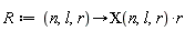 R := proc (n, l, r) options operator, arrow; CHI(n, l, r)*r end proc