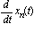 diff(x[n](t), t)